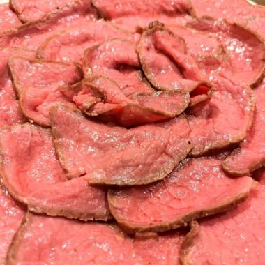 【月～木　前日までのご予約でお得に！】ローストビーフ食べ放題コース　4,500円→4,000円