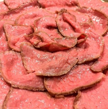 【月~木 前日までのご予約でお得に!】ローストビーフ食べ放題コース 4,500円→4,000円
