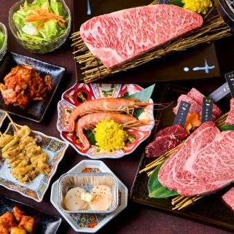 [All-you-can-eat Wagyu Sirloin!] Yakiniku - Matsu - Course