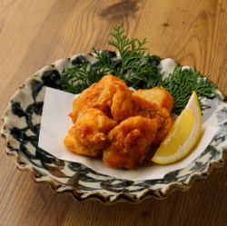 Shrimp with mayonnaise / Satsumaage / Fried monkfish