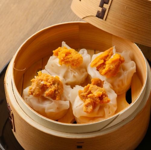 Sea urchin shumai (4 pieces)