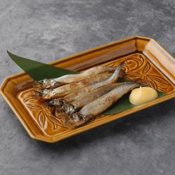 Grilled Shishamo roe