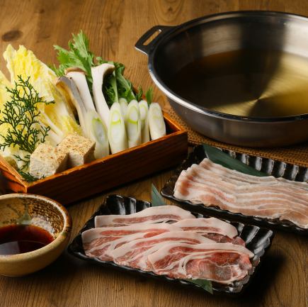 2h 음료 무제한, 국산 샤브샤브!! 【송년회·신년회에 ◎】샤브샤브 코스 전 10품