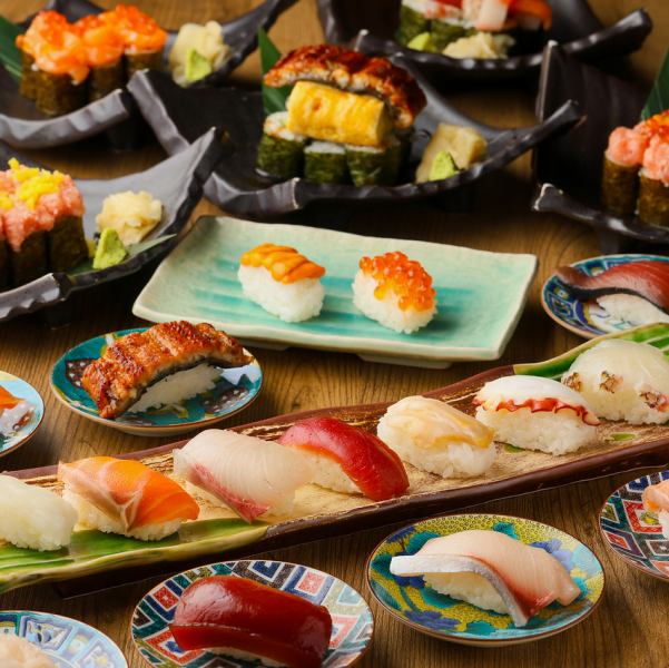 【平日プレミアム寿司＋飲み放題付き5480円】