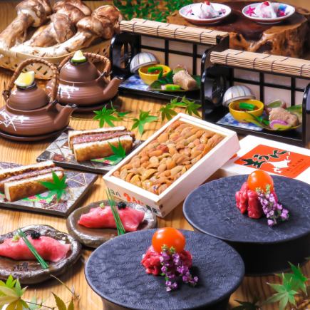 主厨精选套餐：8800日元（含税）