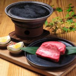 牛タンタン元石焼き