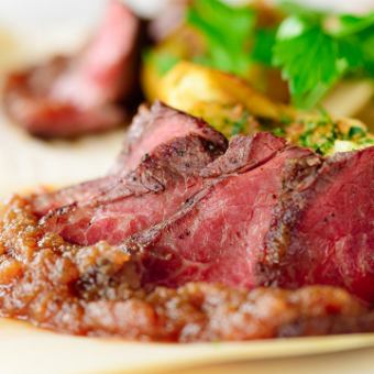 [All-you-can-drink welcome/farewell party course] Saga beef tagliata & grilled domestic beef, etc. ♪ 9 dishes total for 6,000 yen