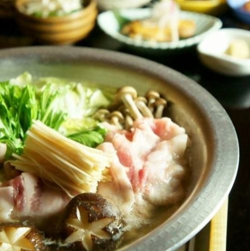 Exquisite ginger hot pot interviewed on TV "Ume course" with all-you-can-drink 6,180 yen