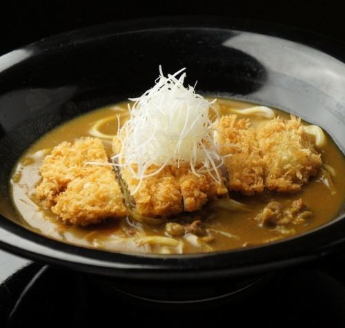 pork loin cutlet curry udon