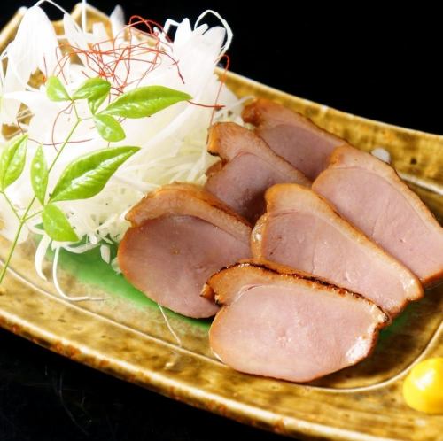 紅茶鴨の薫製炙り焼き
