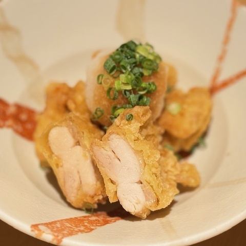 鶏天揚げ　おろしポン酢