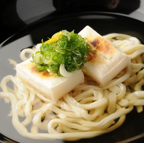 揚げ出しもちの力おうどん