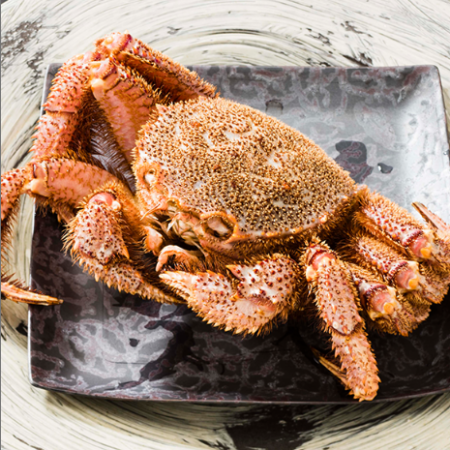 【11월~3월 기간 한정】 활송잎 게 코스 전 10품 92,400엔(부가세 포함)