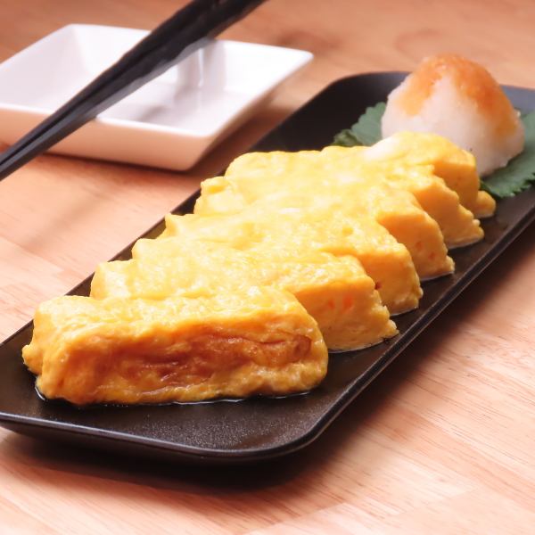 お酒が進む、濃厚だし巻き卵