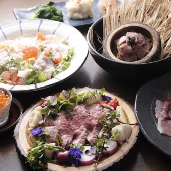 [2 hours of all-you-can-drink course with Wagyu beef clay pot rice for 5,980 yen including tax] For those who want to fully enjoy their meal♪