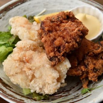 Warakado fried chicken assortment