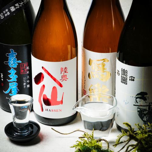 20種類以上の日本酒!!