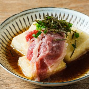 和牛出汁の揚げだし豆腐