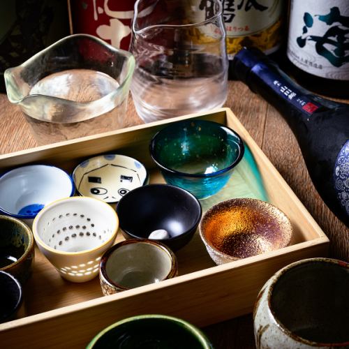 20種類以上の日本酒!!