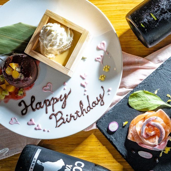Bouquet/Plate/Window Message/Photo♪ Anniversary Special Surprise☆