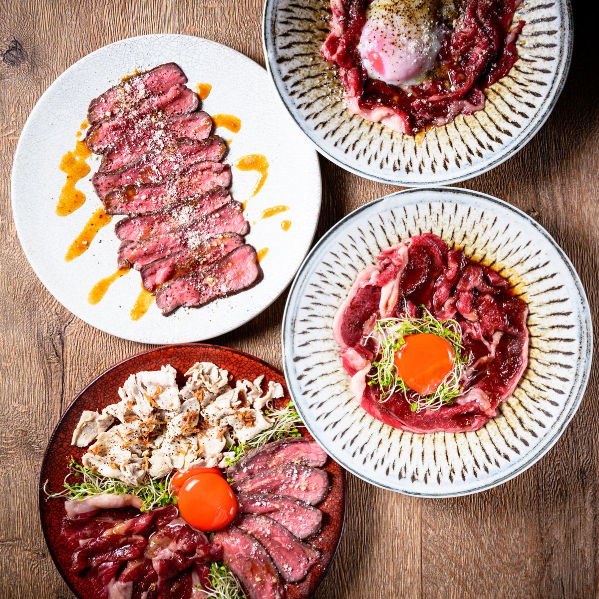 Looking for a Japanese bar in Funabashi? Enjoy Wagyu beef and brand-name pork in a great space away from the hustle and bustle.
