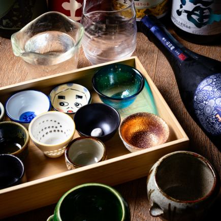 【地酒10種以上飲み放題付きの6000円コース】２H飲放付♪日本酒好きな方でいかがでしょうか？