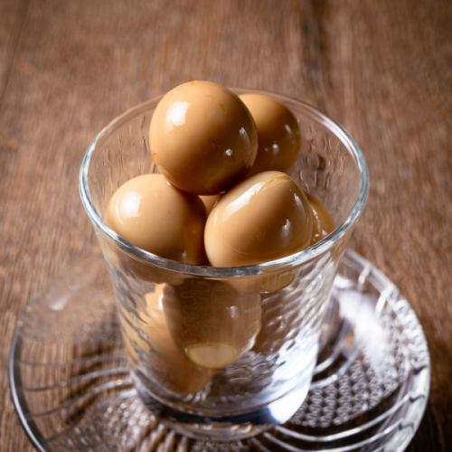 ウズラの卵のうま漬け