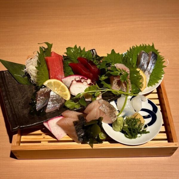 【豪華絢爛】一押し！赤身・中とろ入り日替わり！魚魂9点盛り◆当日の良質なネタを贅沢に
