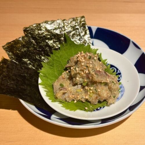 地魚なめろう