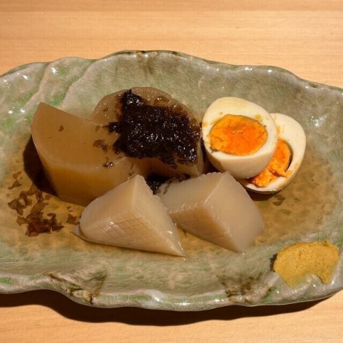 海おでん3種盛り
