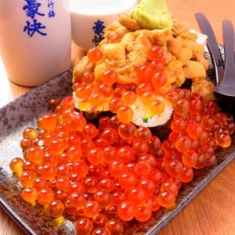 うにいくらこぼれ盛り