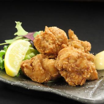 味噌にんにくの鶏唐揚げ