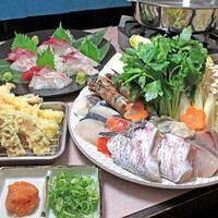 【飲み放題付き】魚八鍋コース 4,500円