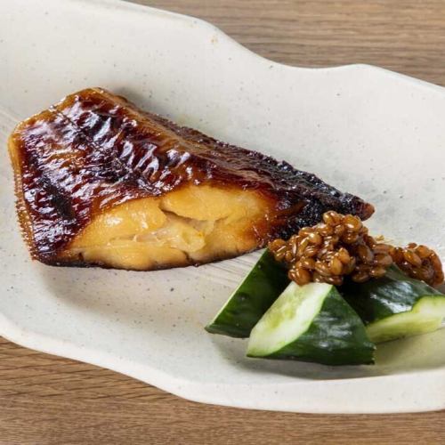Grilled flatfish in Saikyo style