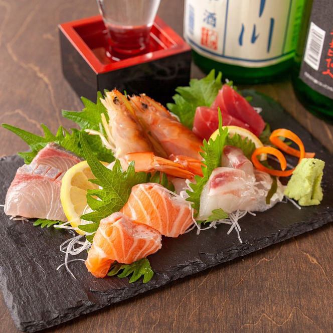 名物浜焼き、天ぷら、お造りが自慢の海鮮居酒屋★飲み放題付きコースは5000円~