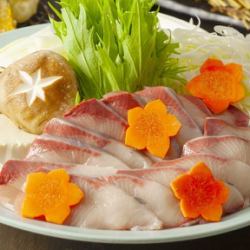 Yellowtail shabu-shabu