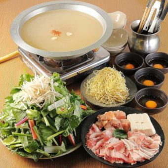 【月～木 18時までのスタート限定】得々コース→飲み放題付◇草鍋・揚げ物など全3品4400円(税込)