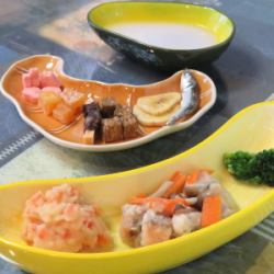 わんこプレートセット+ヤギミルク付き