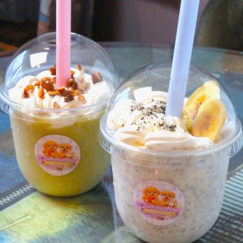 可愛さも、本格的な美味しさも◎研究を重ねた究極の濃厚スムージー！ドリンク片手に最高の1枚を♪