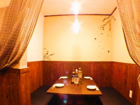 Half private room complete! As there is only one seat, reservation, visit early ♪