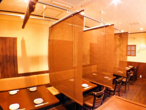 Half single rooms are also available! Boasting a barrier-free calm space ♪