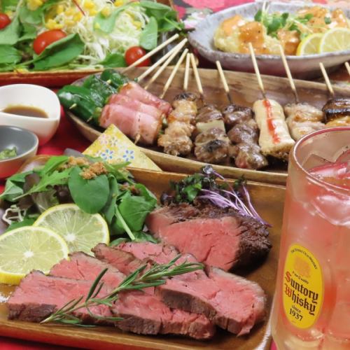 Excellent! Specially selected course including homemade roast beef (120 minutes of all-you-can-drink included)