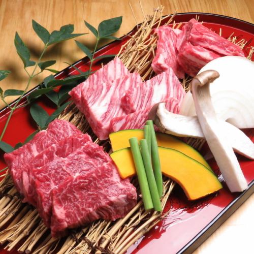 こだわりのお肉に舌鼓♪
