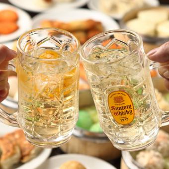 【中華定番コース】2時間飲み放題×お料理全9品4180円(税込)