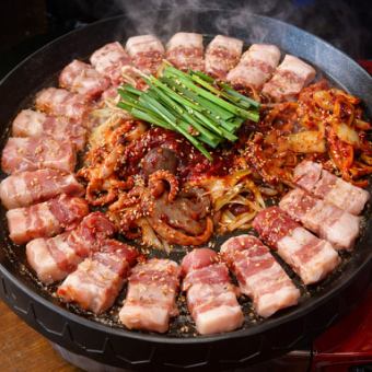 【チュクミサムギョプサルコース】女子会・歓送迎会に！ 4000円（税込）お得なコース！