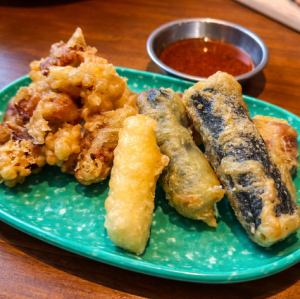 Korean Busan Street Food Tempura