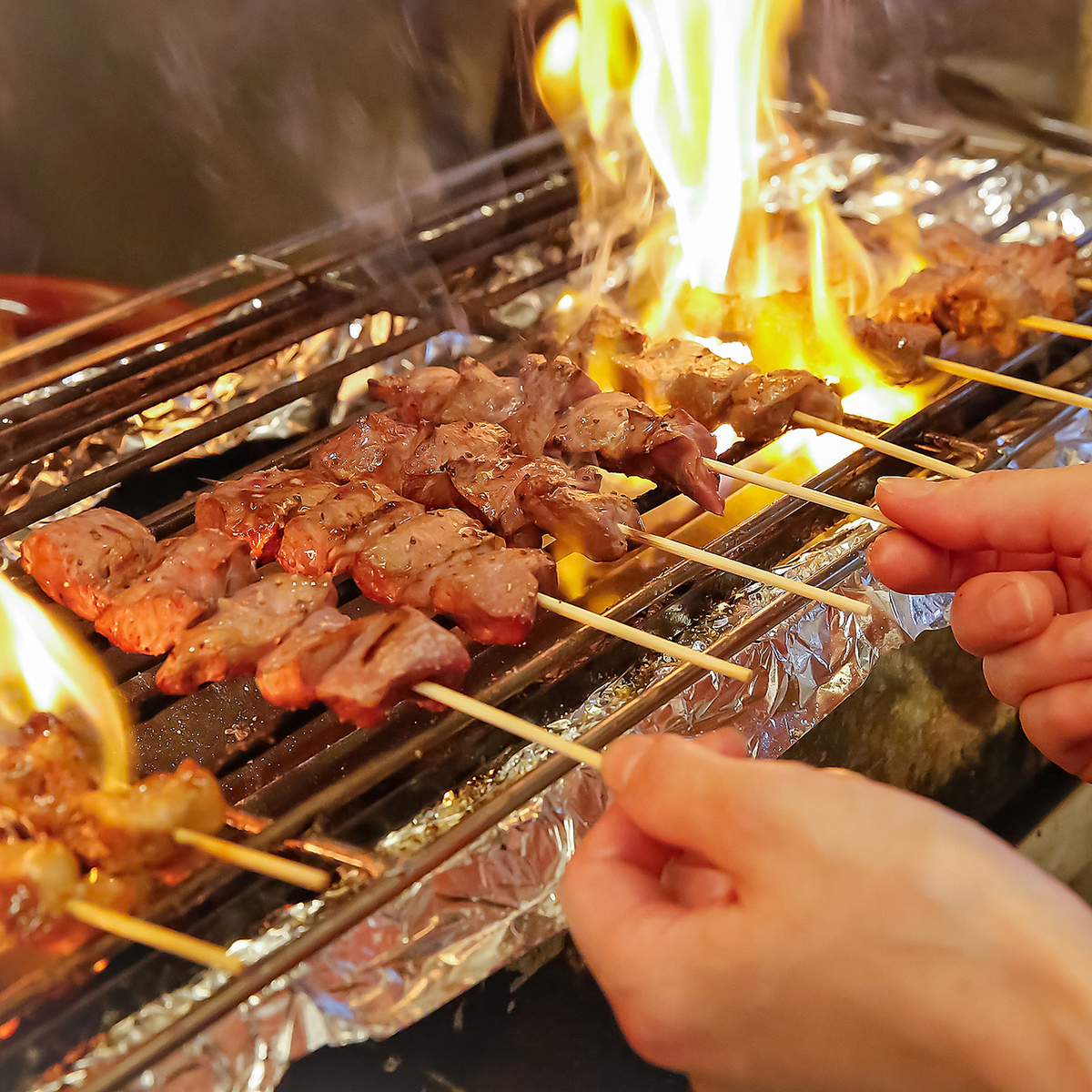 関西では珍しい焼きとんを楽しめるお店◎豚の希少部位をご提供！
