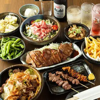 《2時間飲み放題付》<大満足コース>全8品
