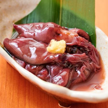 ホタルイカの沖漬け/冷奴