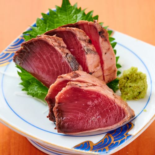 カツオたたき/マグロのユッケ